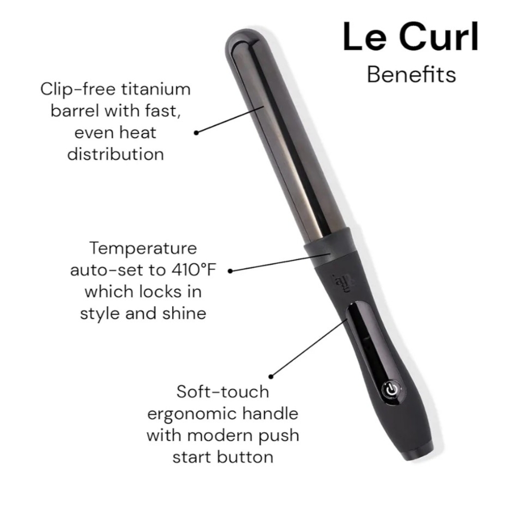 L'ANGE Hair Le Curl 32 MM Titanium Curling Wand
